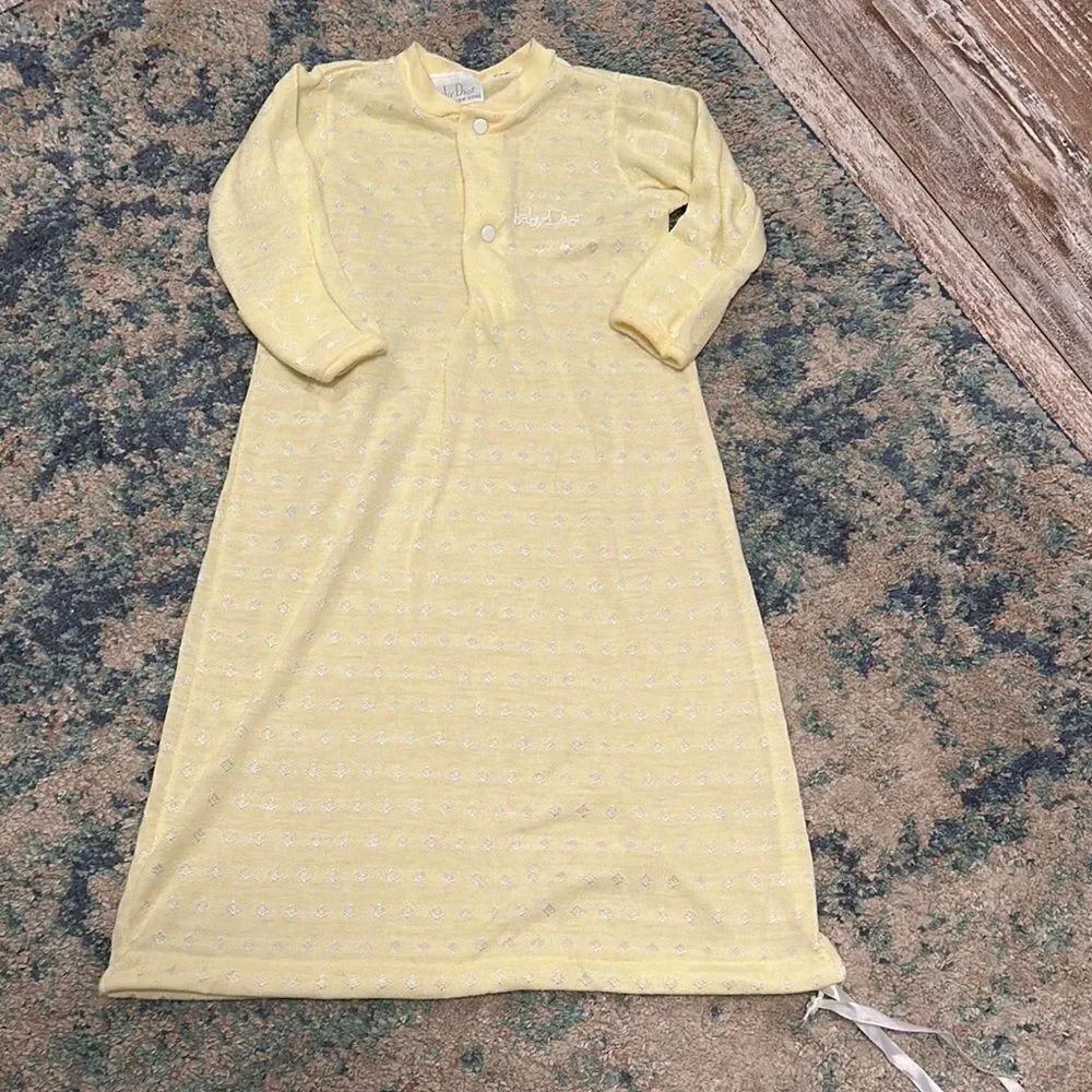 Vintage Baby Dior Lafayette Gown sleep sack